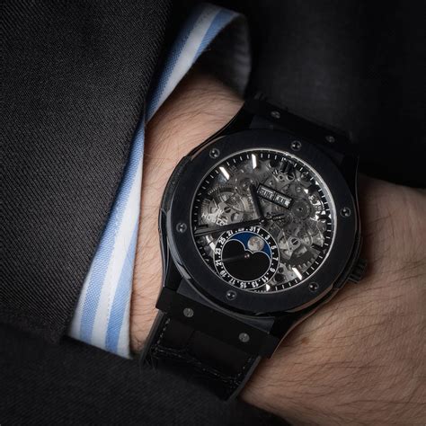 setting moonphase hublot|hublot wrist watch manual.